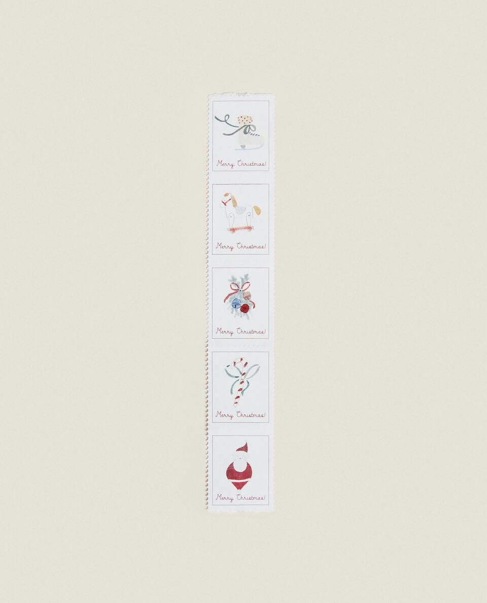 PACK OF CHILDREN’S CHRISTMAS ADHESIVE STAMPS (PACK OF 25)