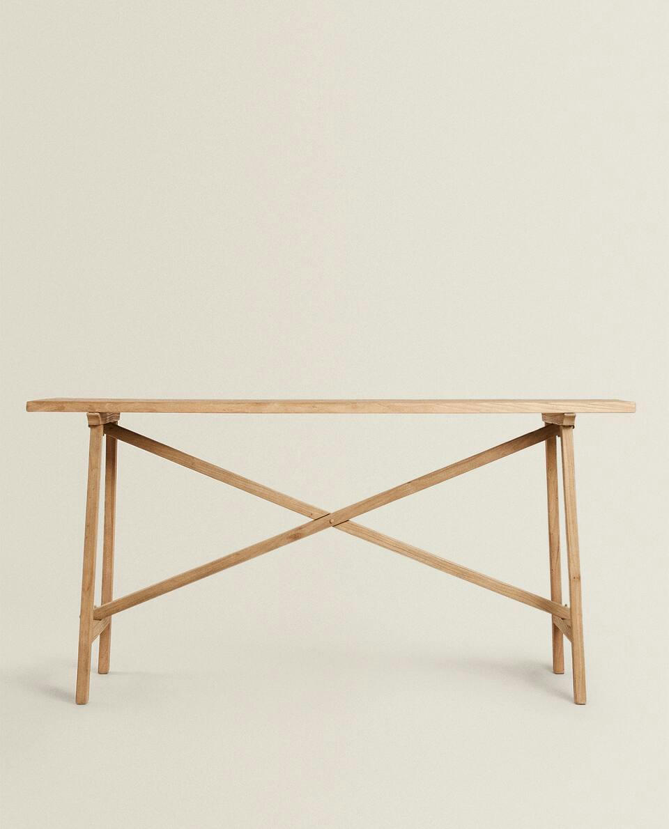ELM WOOD CONSOLE