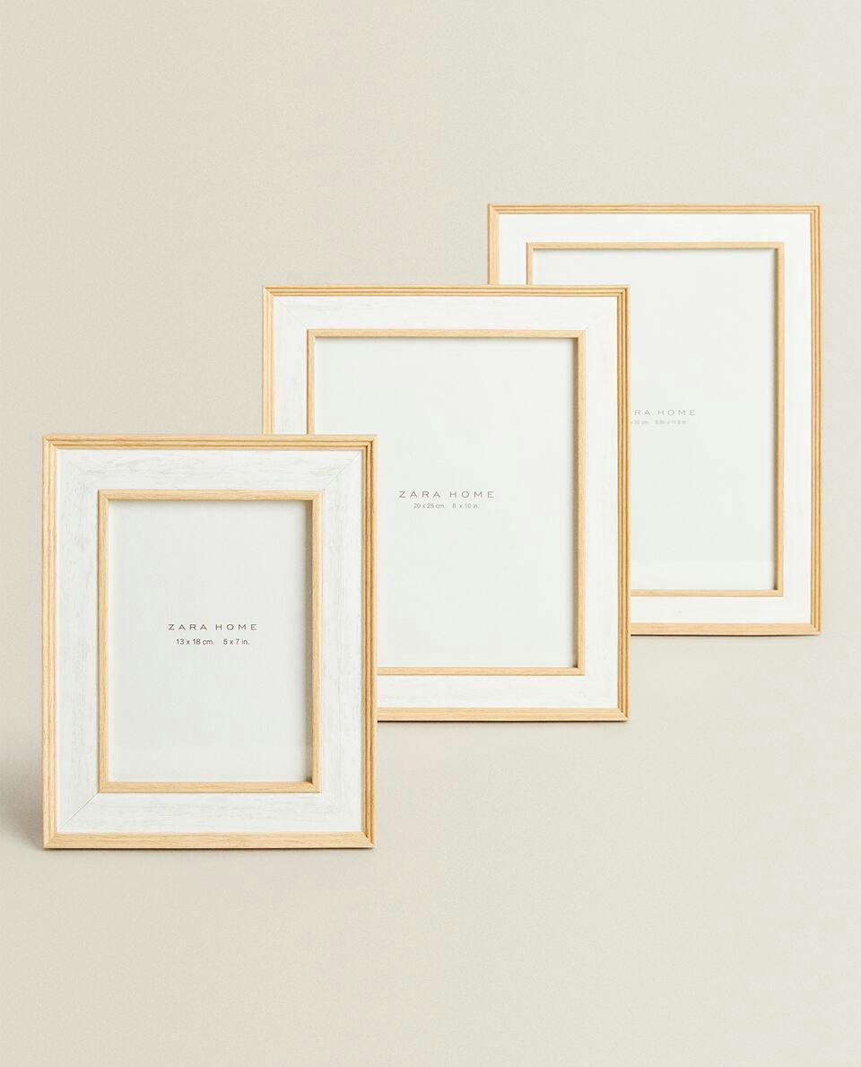 CONTRAST WOODEN FRAME