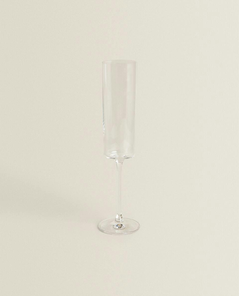 STRAIGHT CRYSTALLINE SPARKLING WINE FLUTE