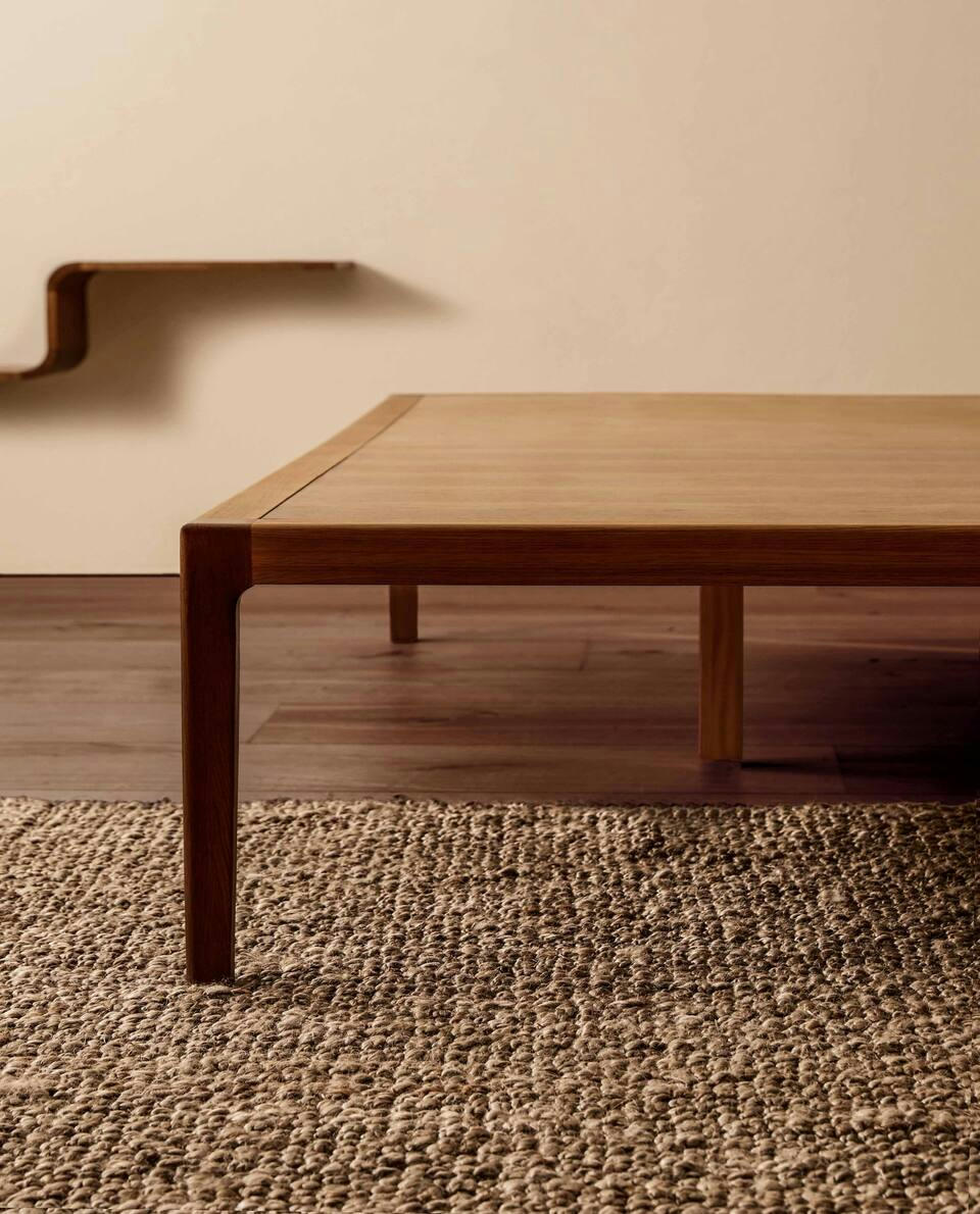 WOODEN BED FRAME