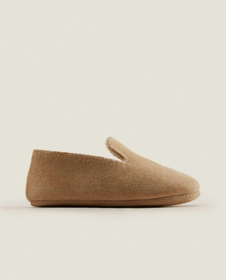 WARM LEATHER LOAFER BOOTIES