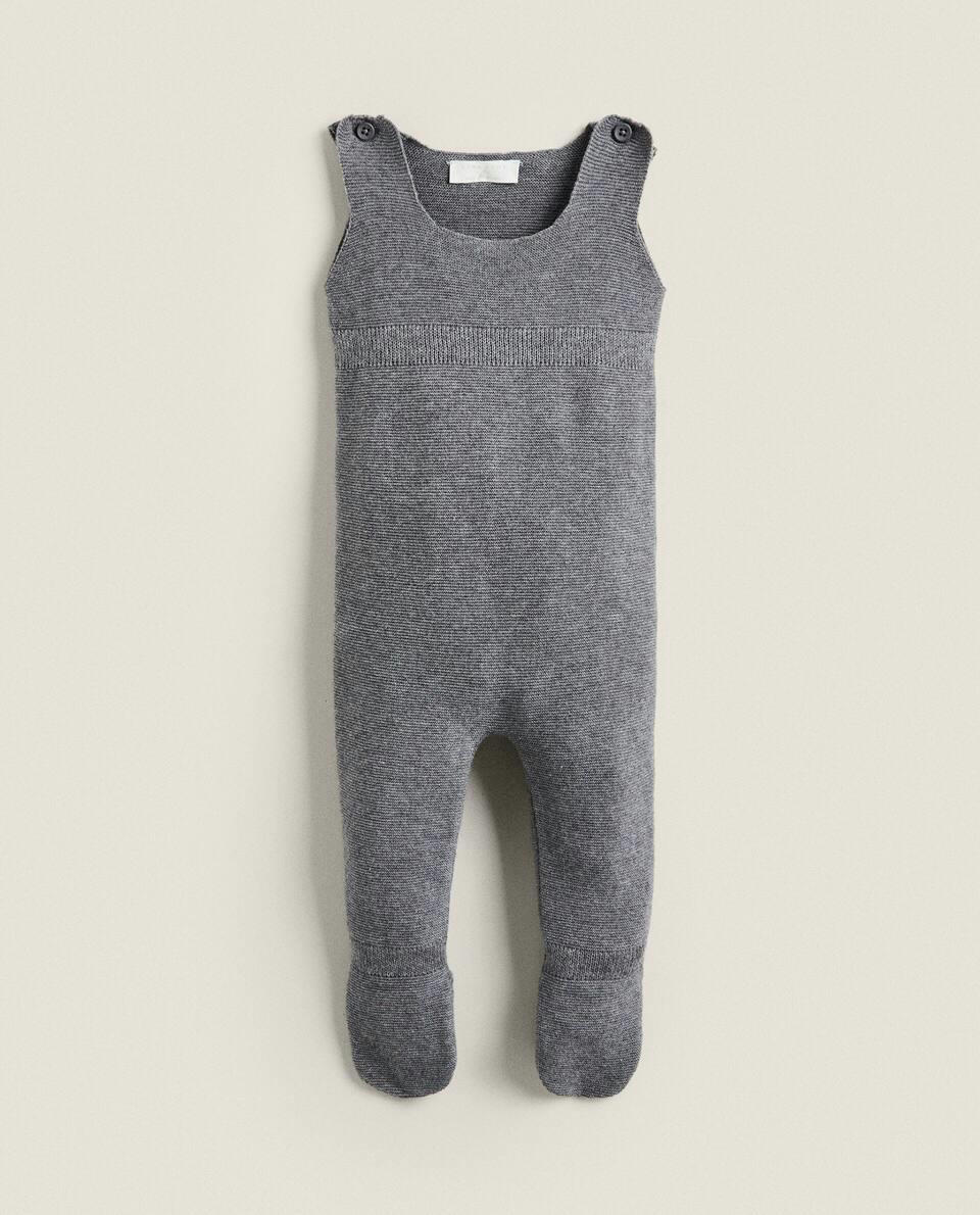 MERINO WOOL BABY ROMPER