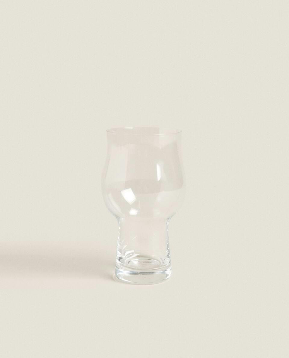 TALL BEER GLASS