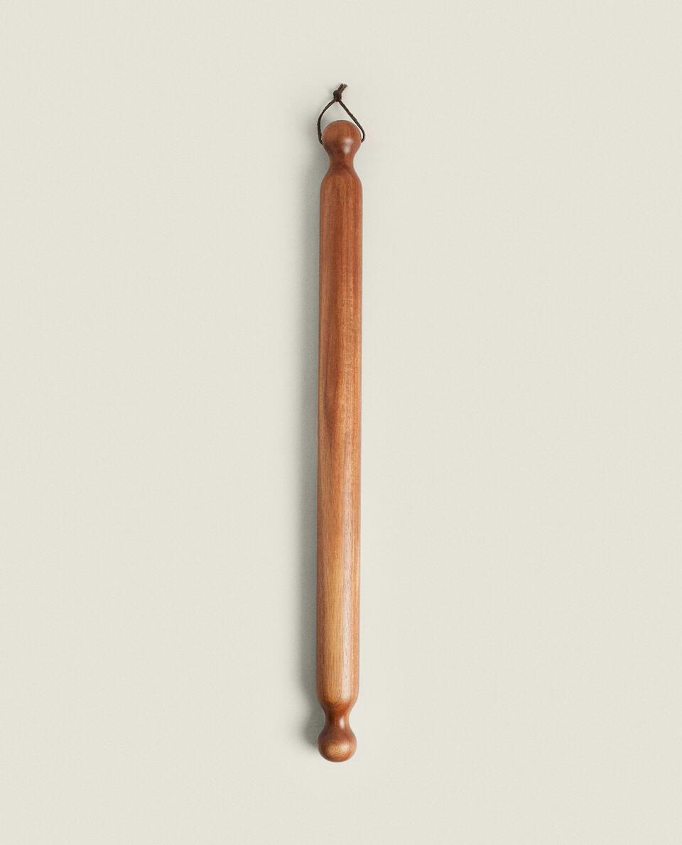 LARGE WOODEN ROLLING PIN