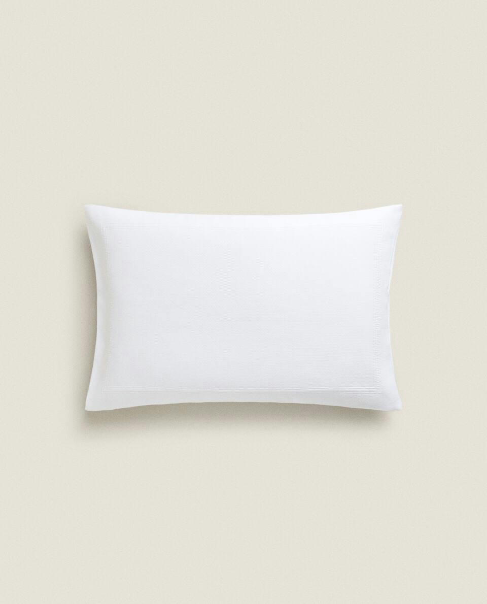 COTTON CUSHION COVER WITH BORDER
