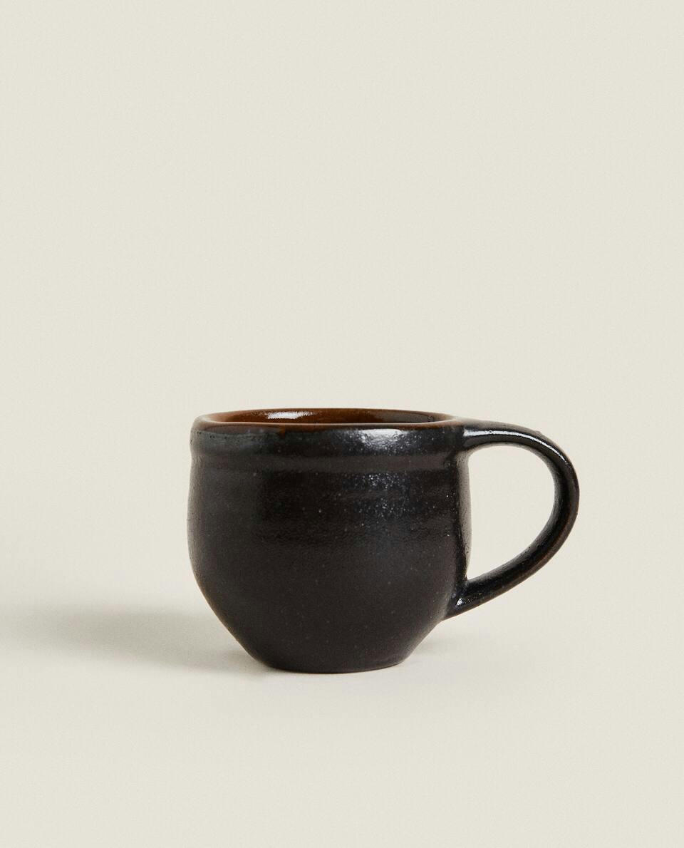 STONEWARE COFFEE CUP
