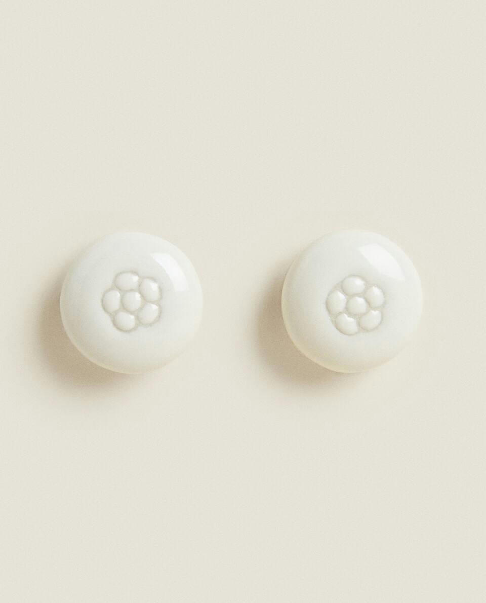 FLOWER DOOR KNOB (PACK OF 2)