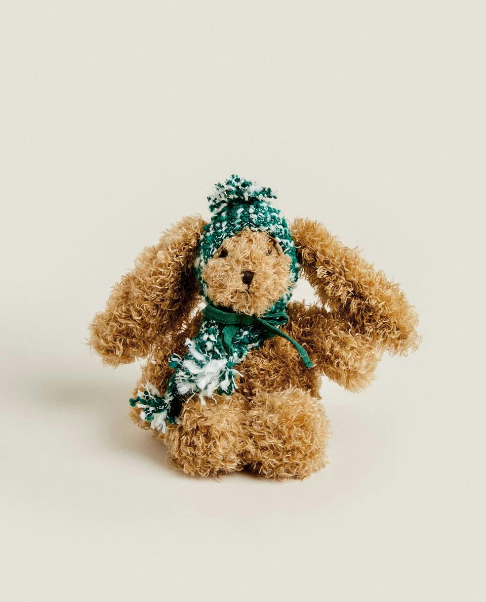 CHILDREN’S SMALL CHRISTMAS BUNNY SOFT TOY