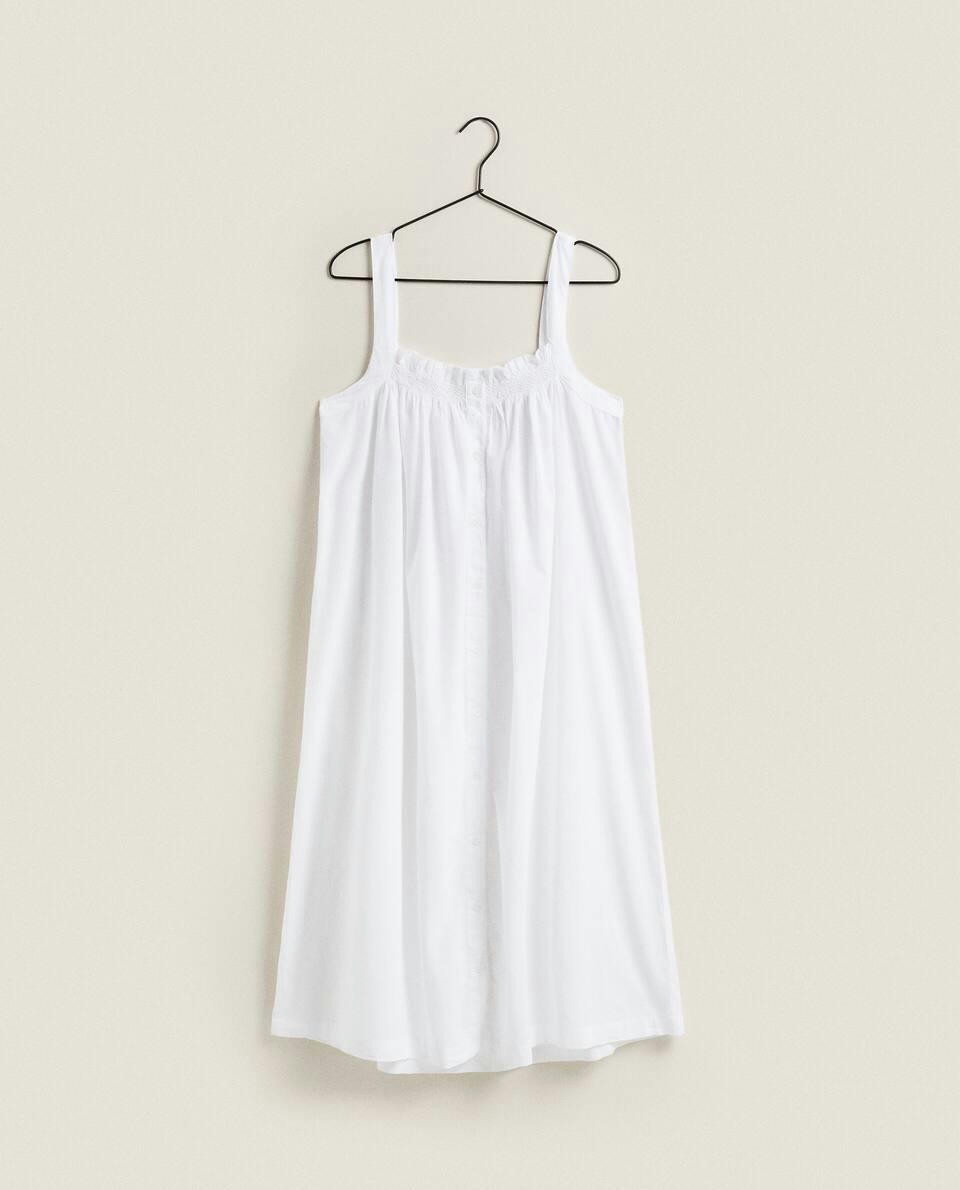 GATHERED NIGHTDRESS