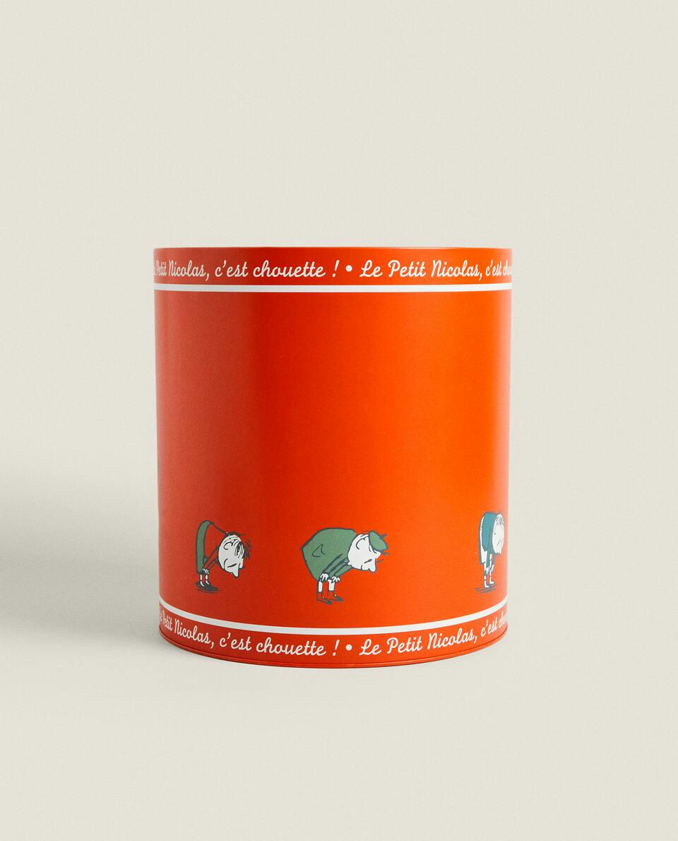 CHILDREN'S LE PETIT NICOLAS ? METAL WASTEPAPER BASKET