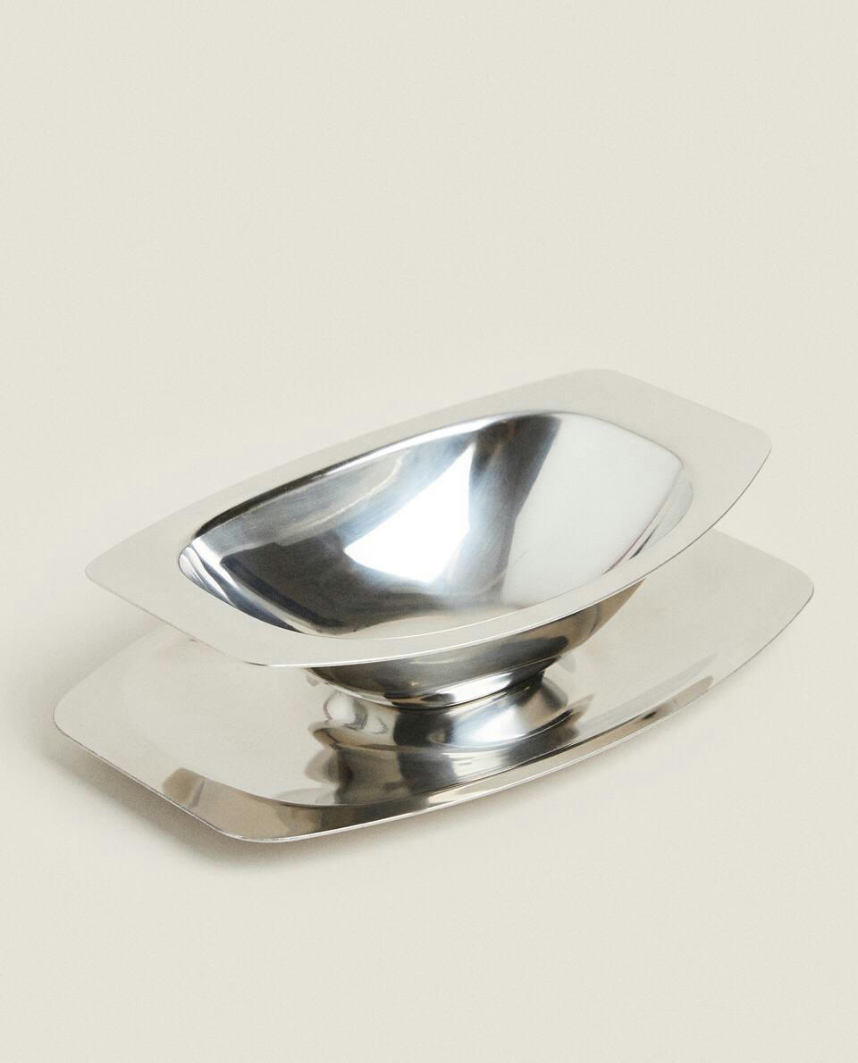 STAINLESS STEEL GRAVY BOAT