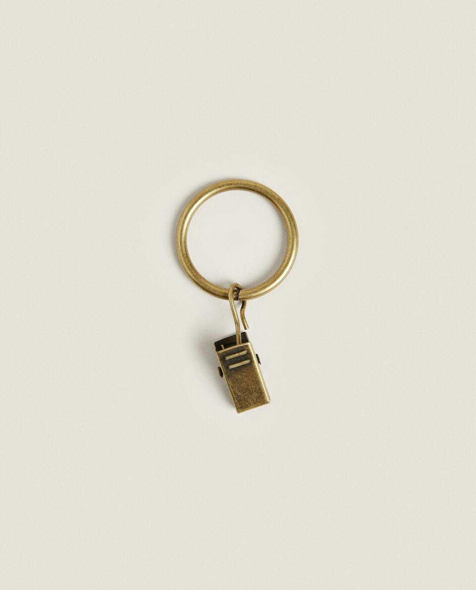 PEG CURTAIN RINGS (PACK OF 20)