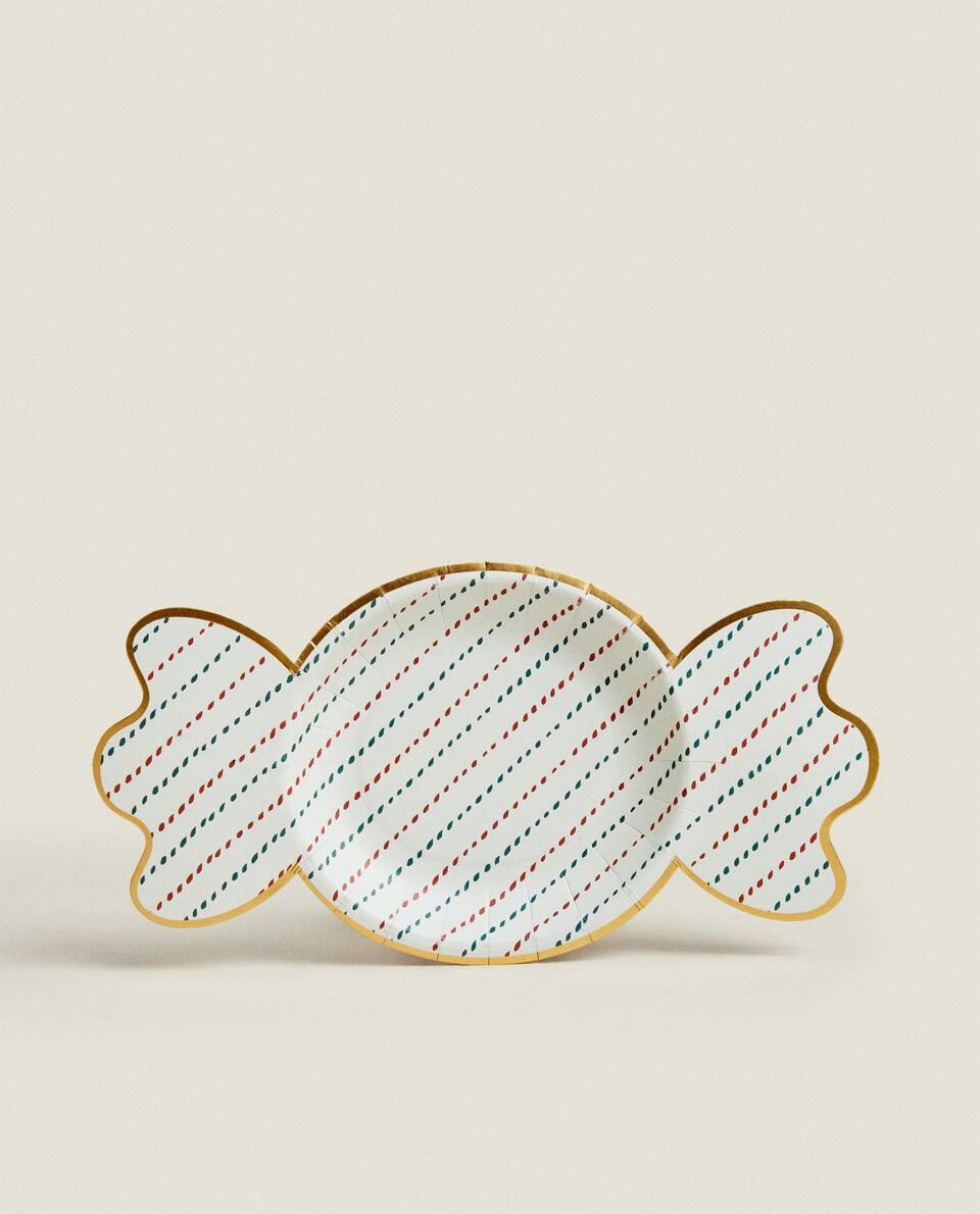 PACK OF CHILDREN’S CHRISTMAS CANDY PAPER BOWLS (PACK OF 12)