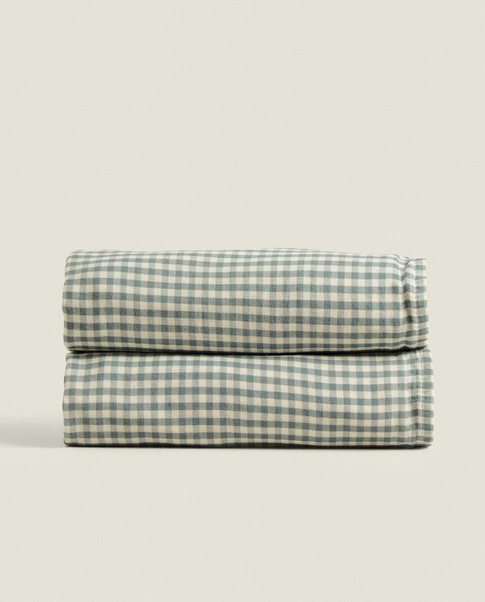 GINGHAM BABY WRAP