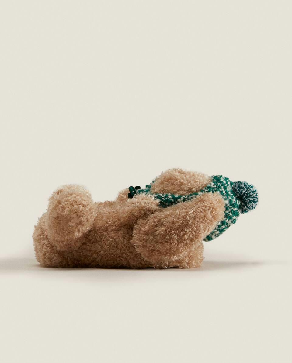 CHRISTMAS BUNNY SLIPPERS