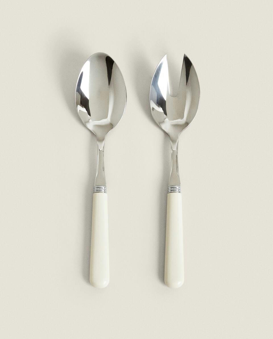 PACK OF STAINLESS STEEL SERVERS (PACK OF 2)