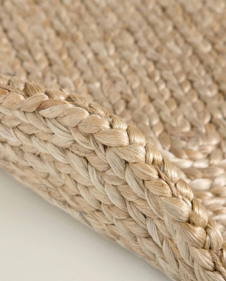 OVAL JUTE DOORMAT