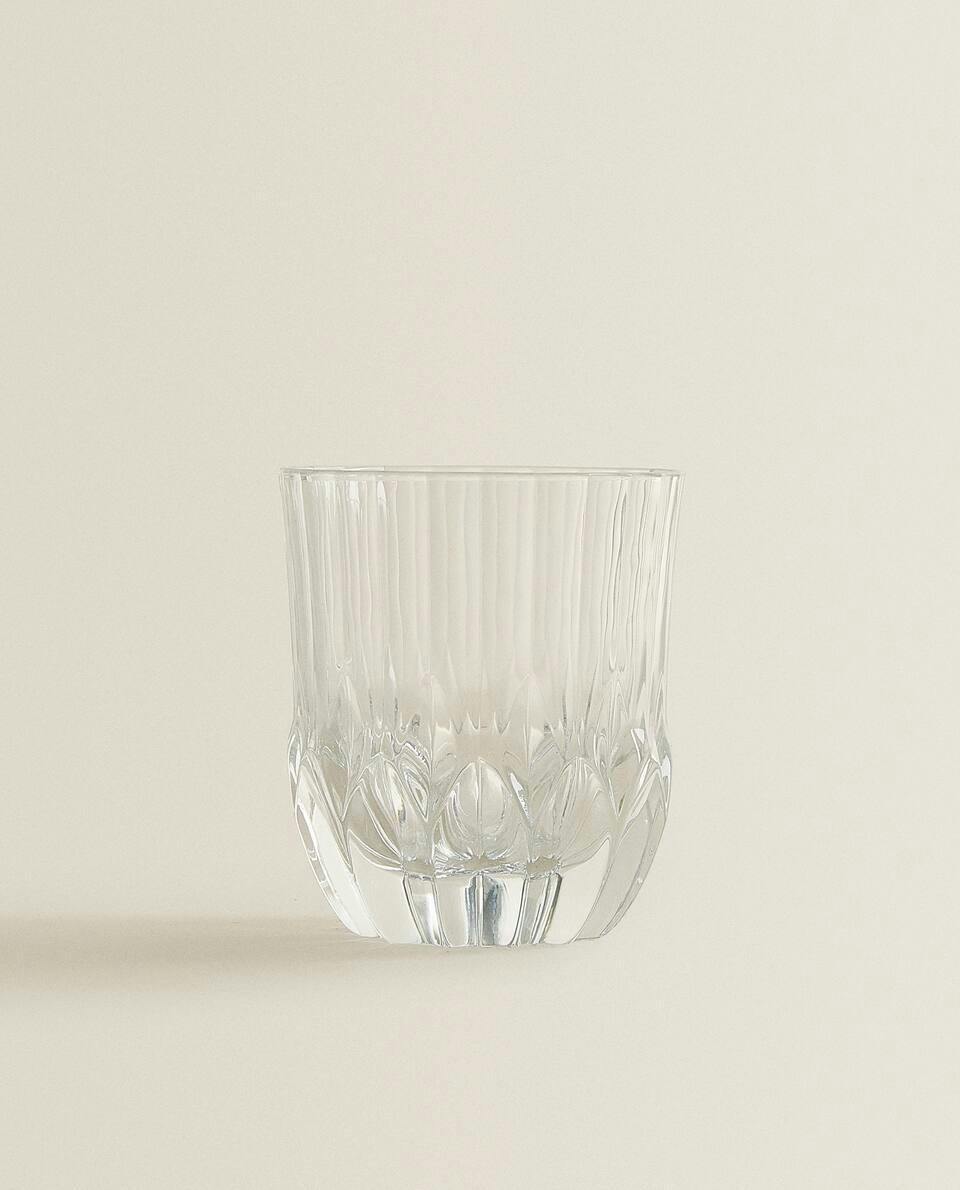 CUT CRYSTALLINE TUMBLER