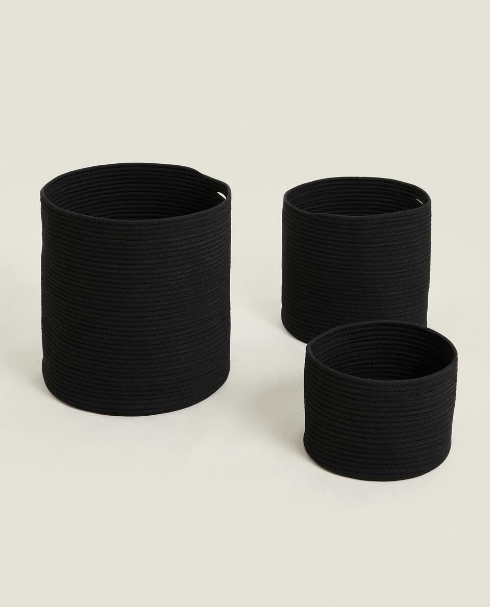 BLACK BASKETS