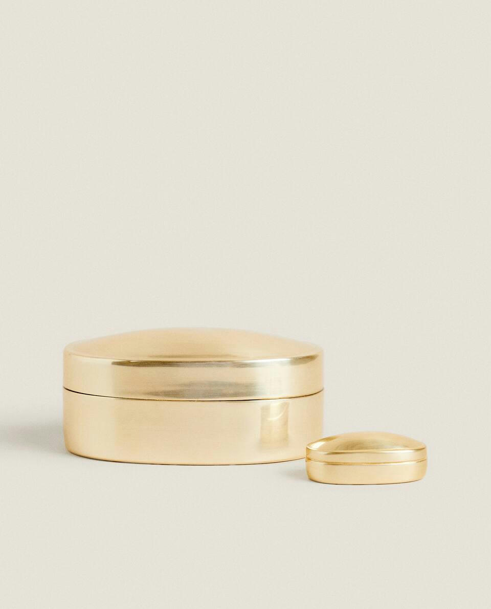 OVAL BOX WITH LID