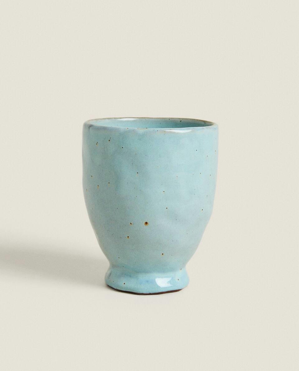 TERRACOTTA CERAMIC BATHROOM SET