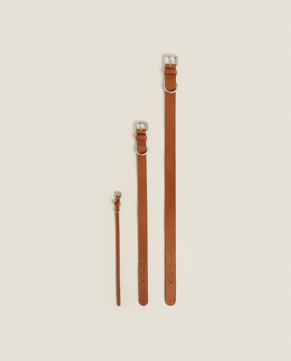 LEATHER PET COLLAR