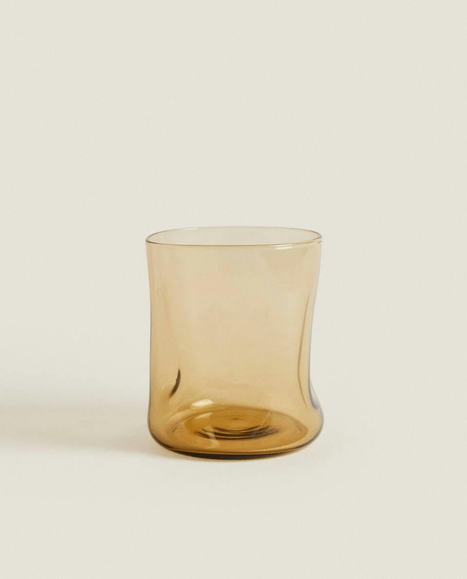 IRREGULAR GLASS TUMBLER