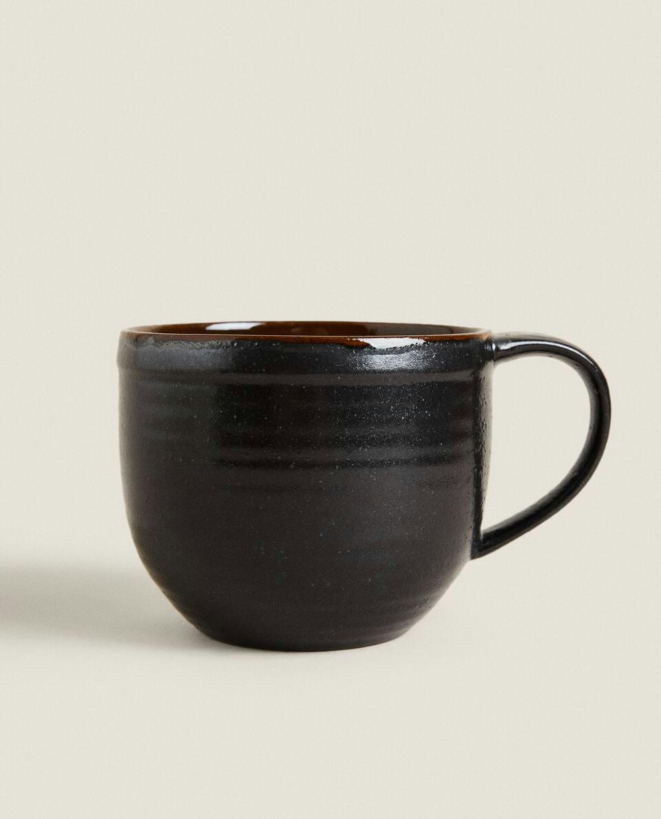 STONEWARE BREAKFAST MUG