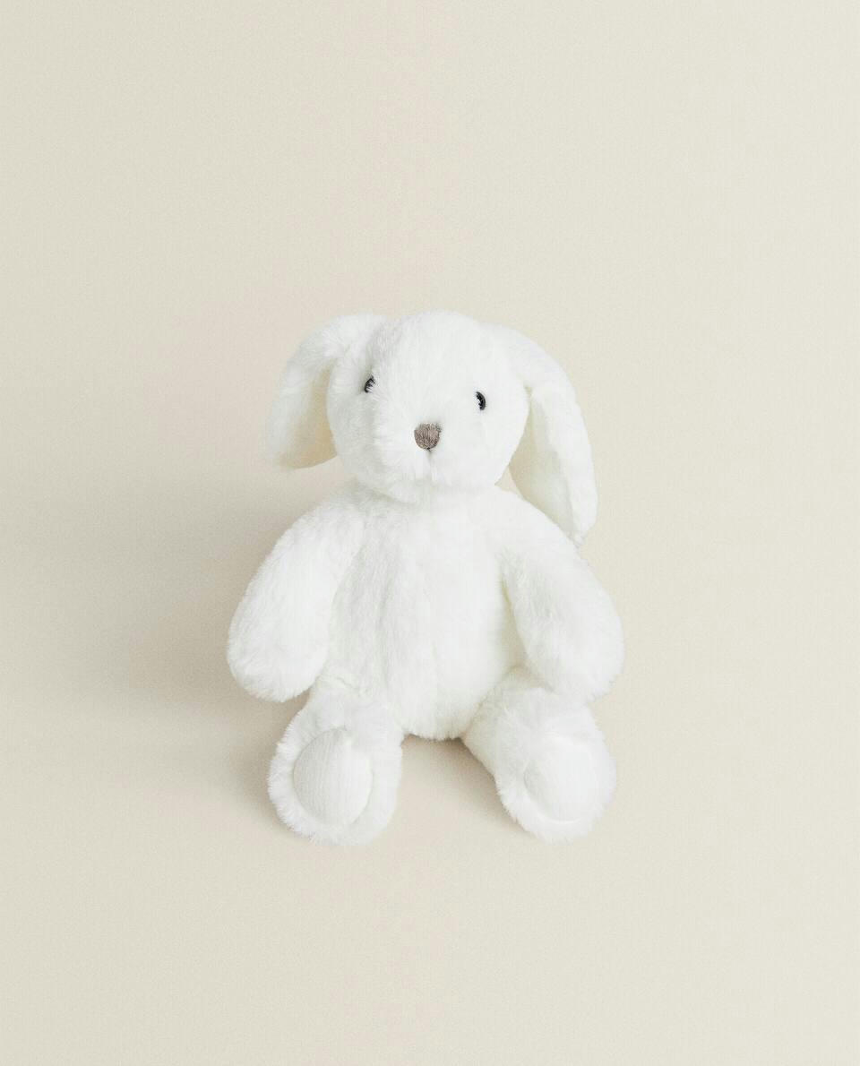 CHILDREN’S WHITE BUNNY SOFT TOY