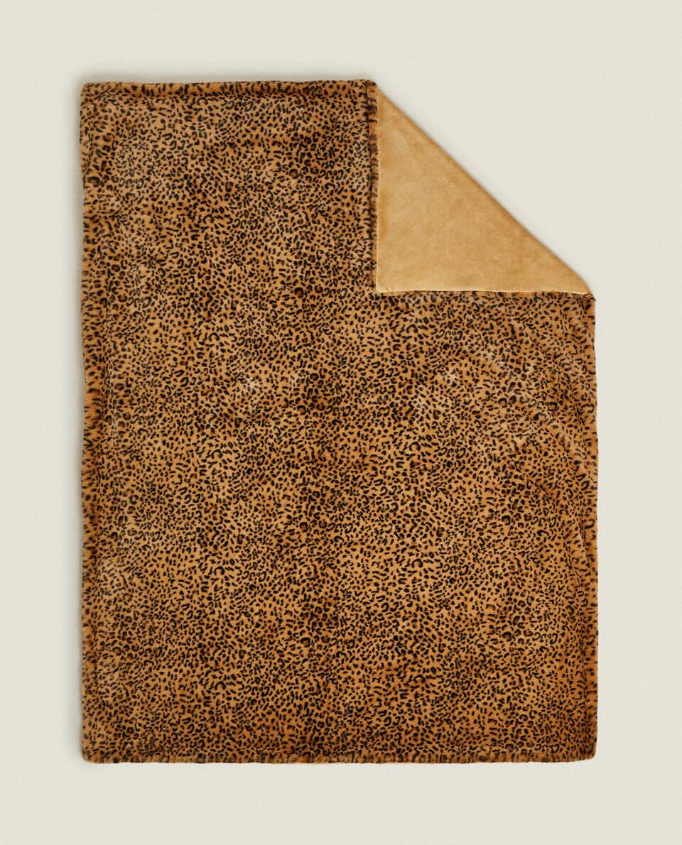 LEOPARD PRINT BLANKET