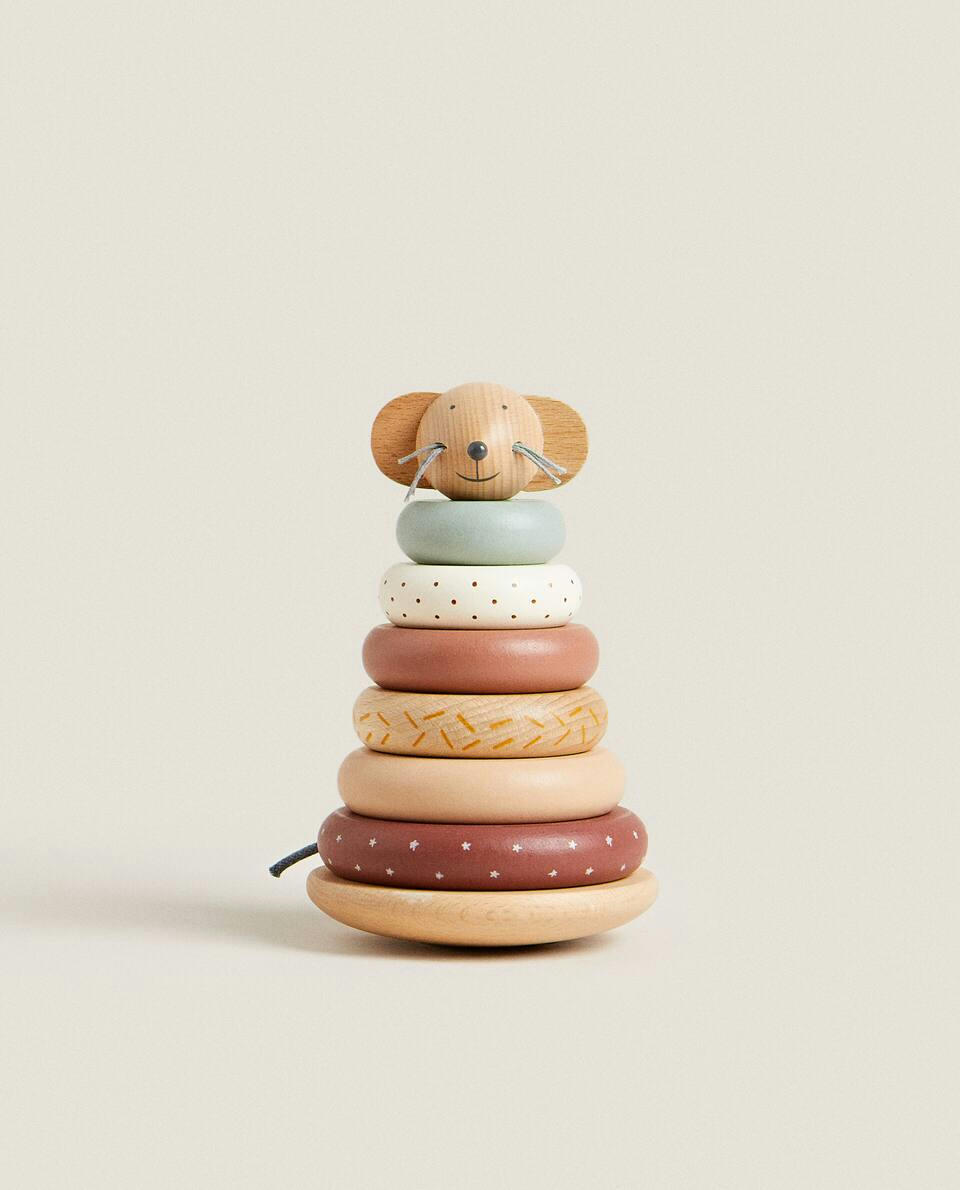 MOUSE AND BLOCK TOY