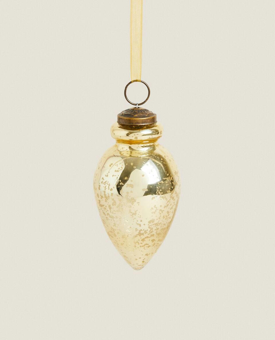 SHINY DROPLET CHRISTMAS DECORATION