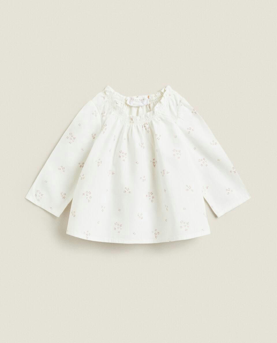 FLORAL BABY SHIRT