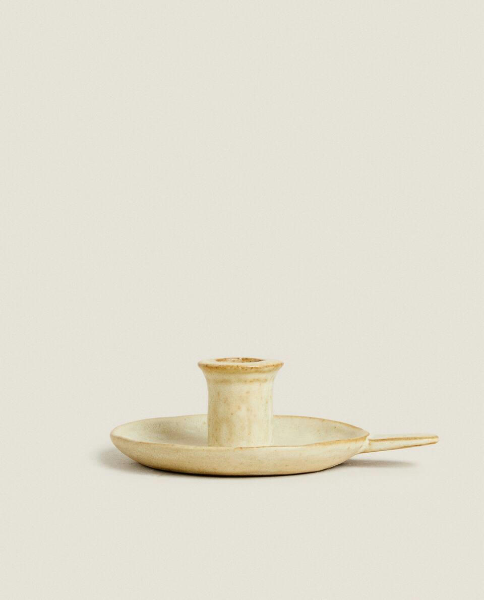 CERAMIC CANDLEHOLDER