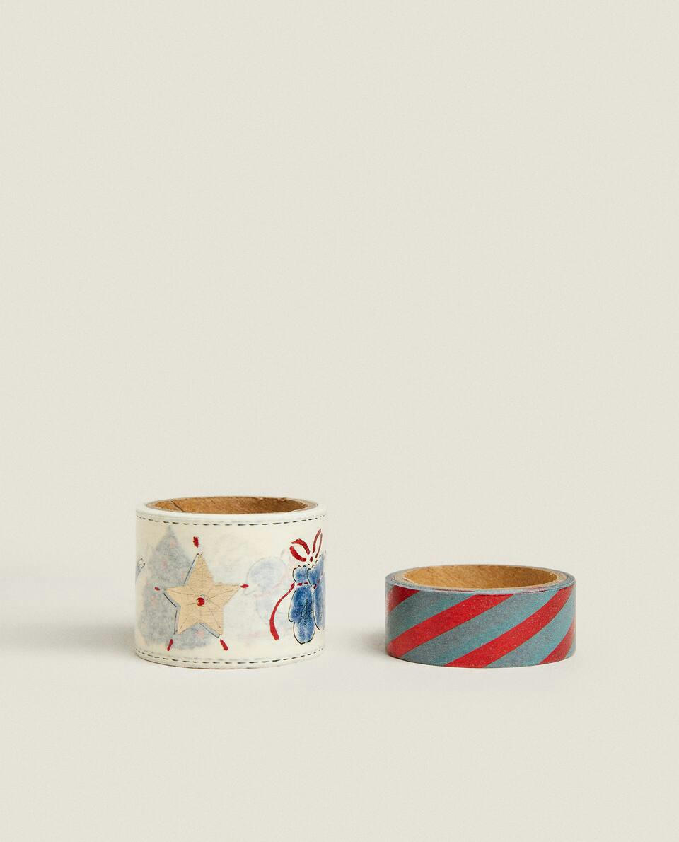 CHILDREN’S CHRISTMAS STICKY TAPE (PACK OF 2)