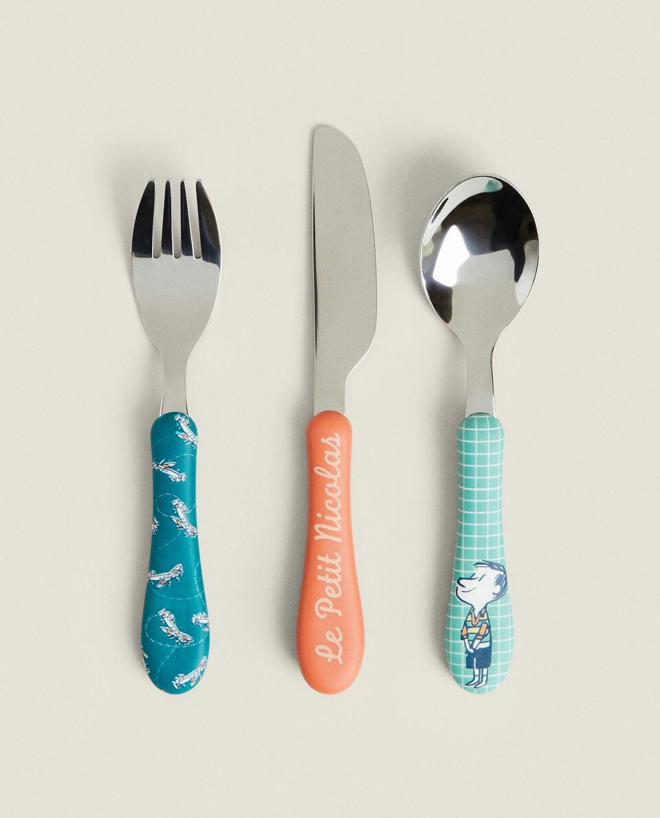 CHILDREN'S LE PETIT NICOLAS ? CUTLERY SET (SET OF 3)