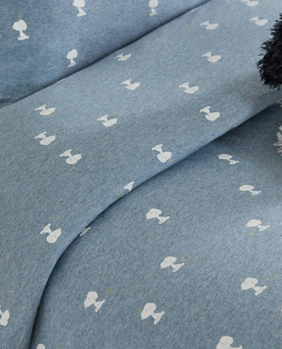 PEANUTS? COTTON JERSEY DUVET COVER