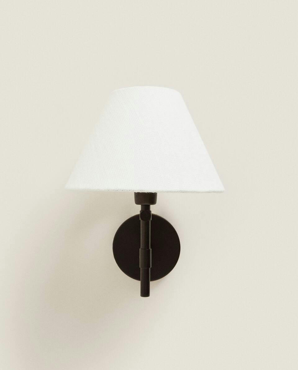 LINEN LAMPSHADE APPLIQUé