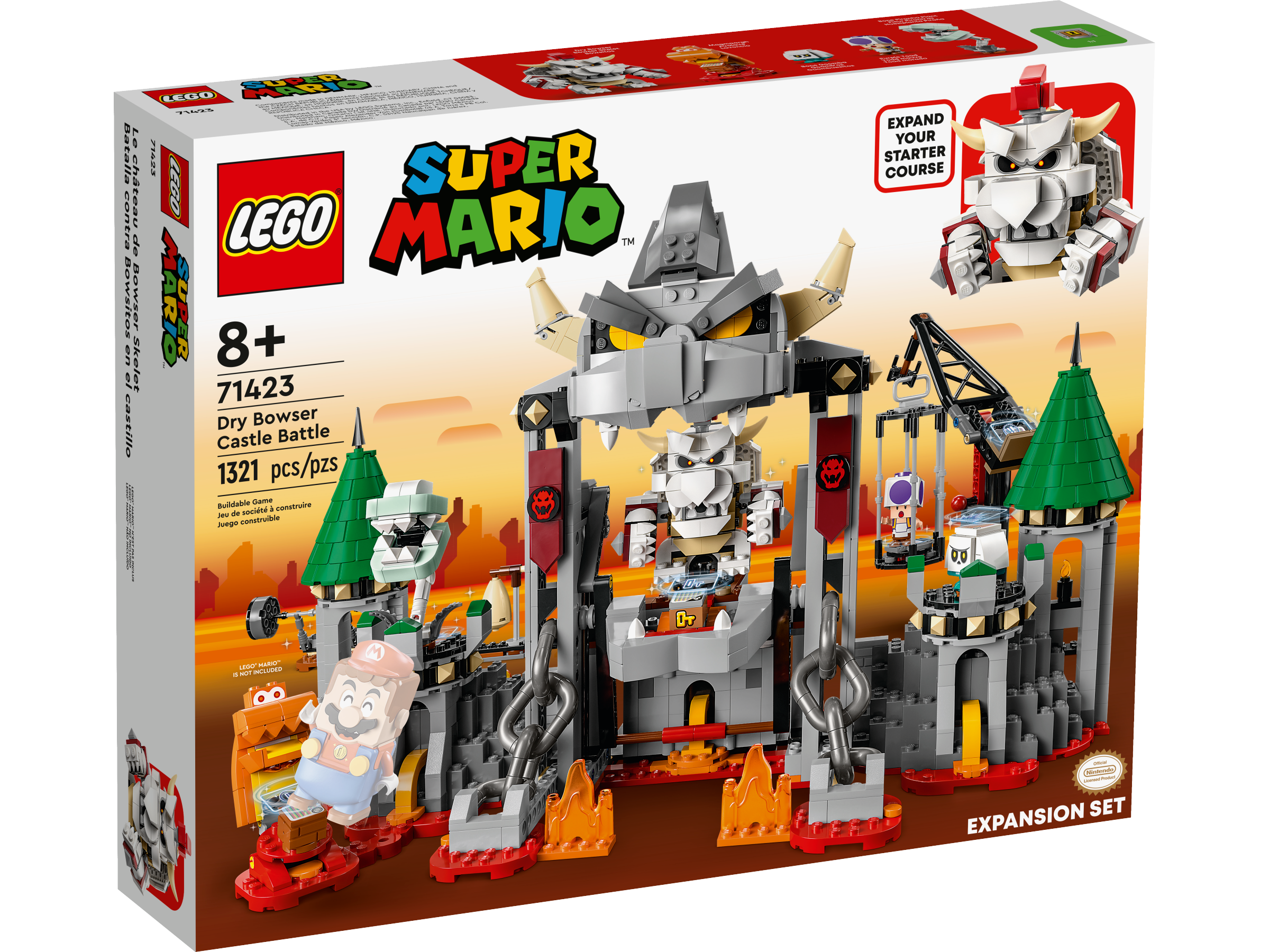 Dry Bowser Castle Battle Expansion Set