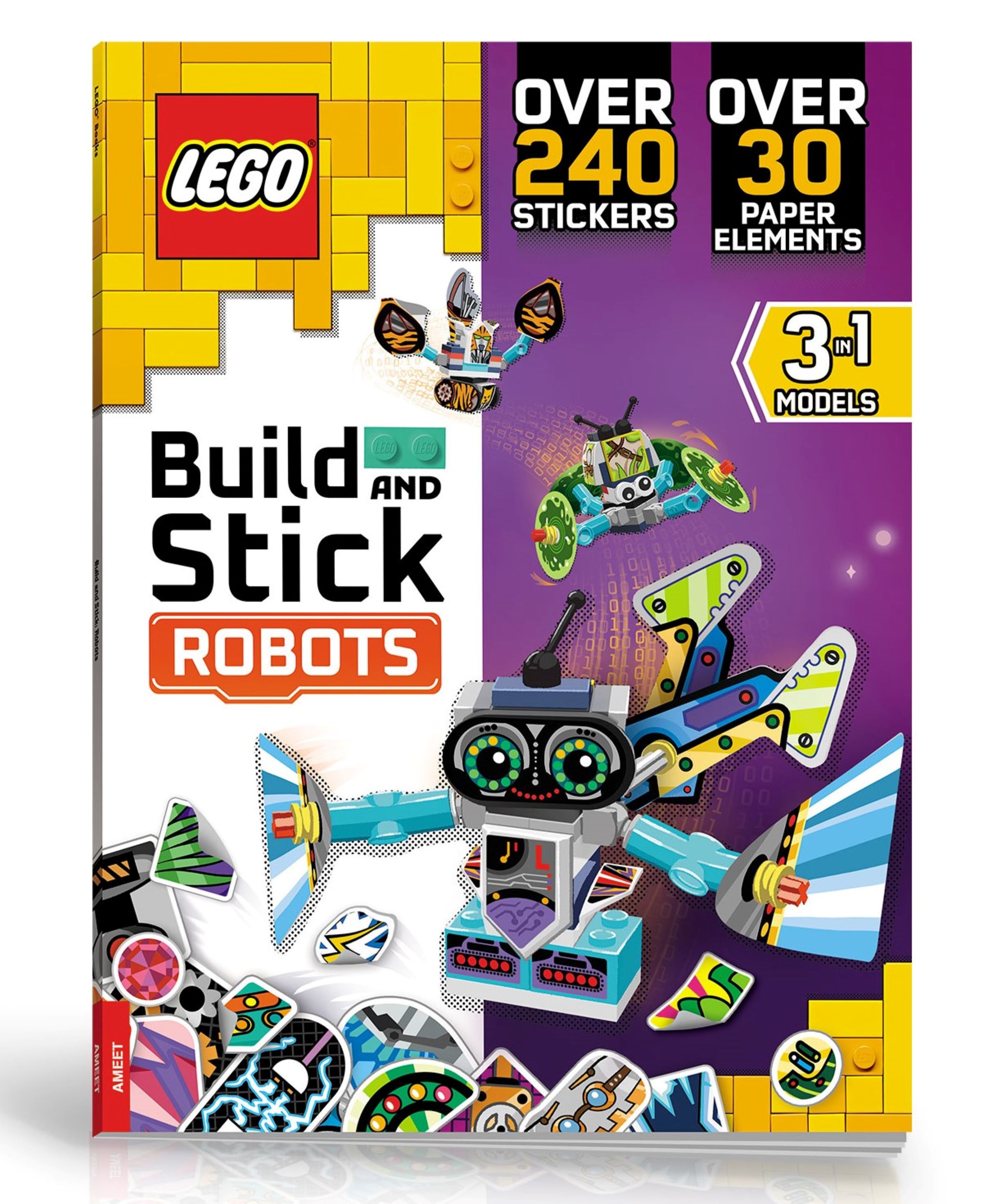 Build and Stick: Robots