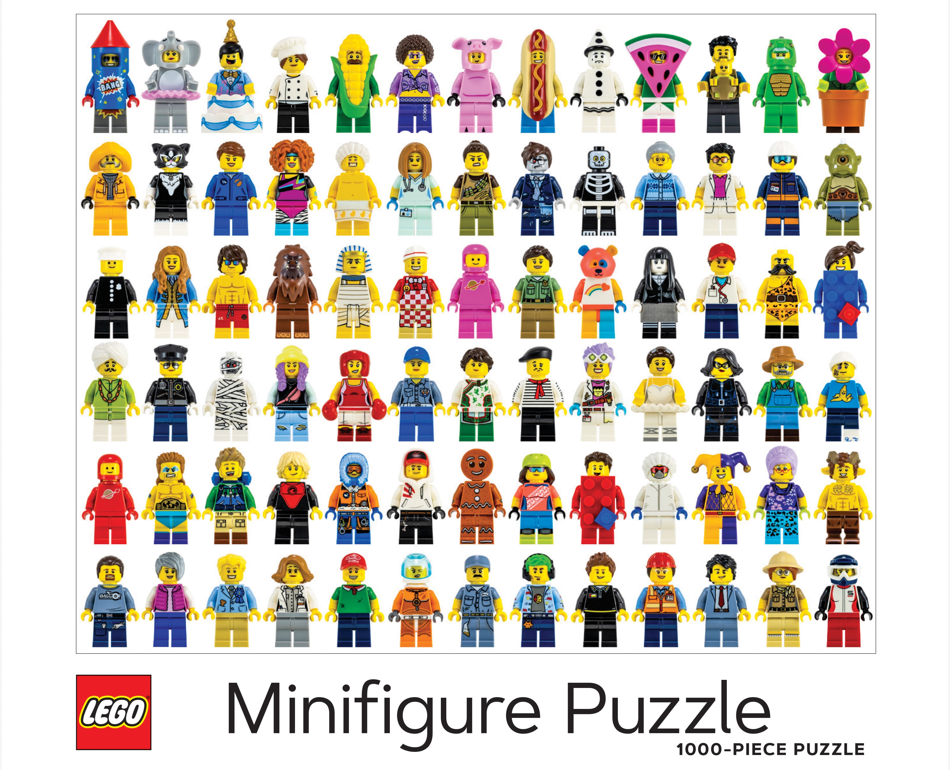 Minifigure 1,000-Piece Puzzle