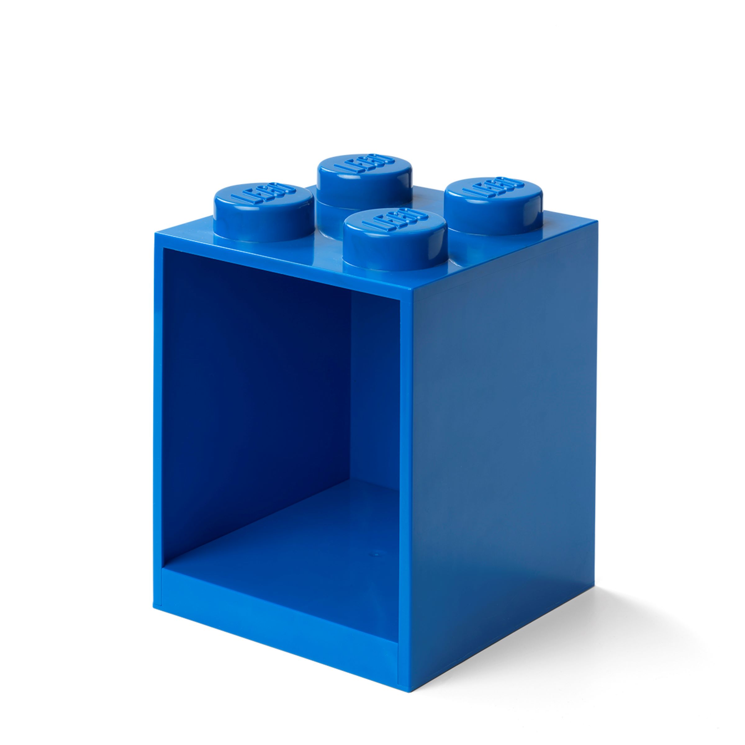 4-Stud Brick Shelf – Blue