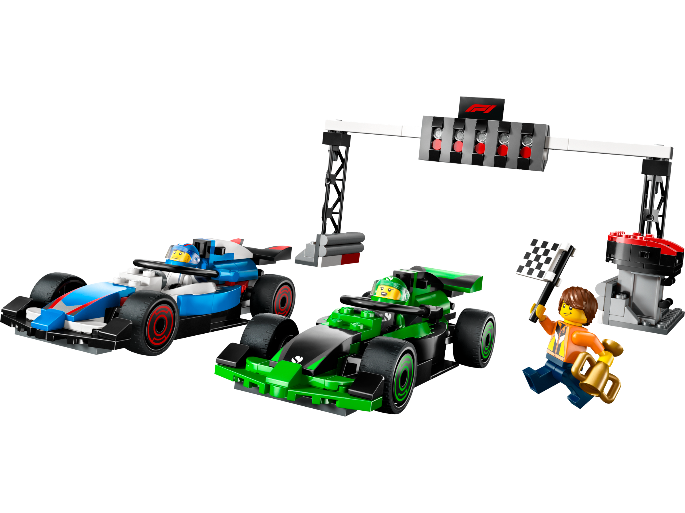 F1® Grid with VCARB & Sauber Race Cars