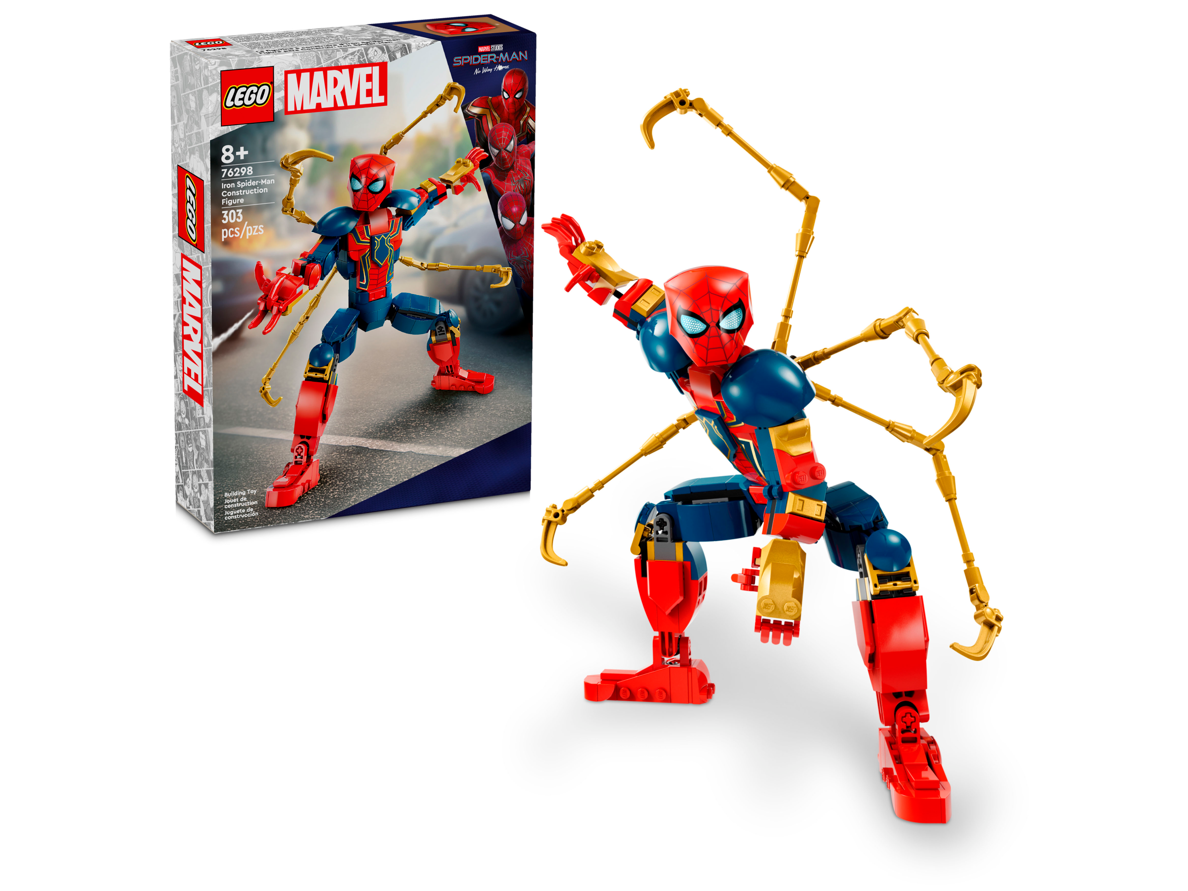 Iron Spider-Man Construction Figure