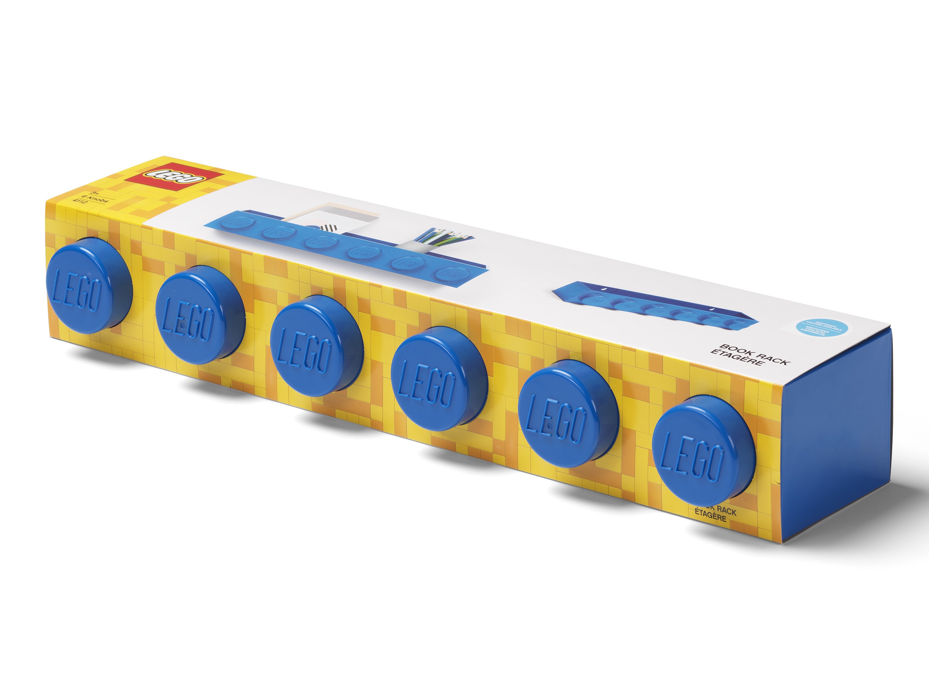 Brick Bookrack – Blue