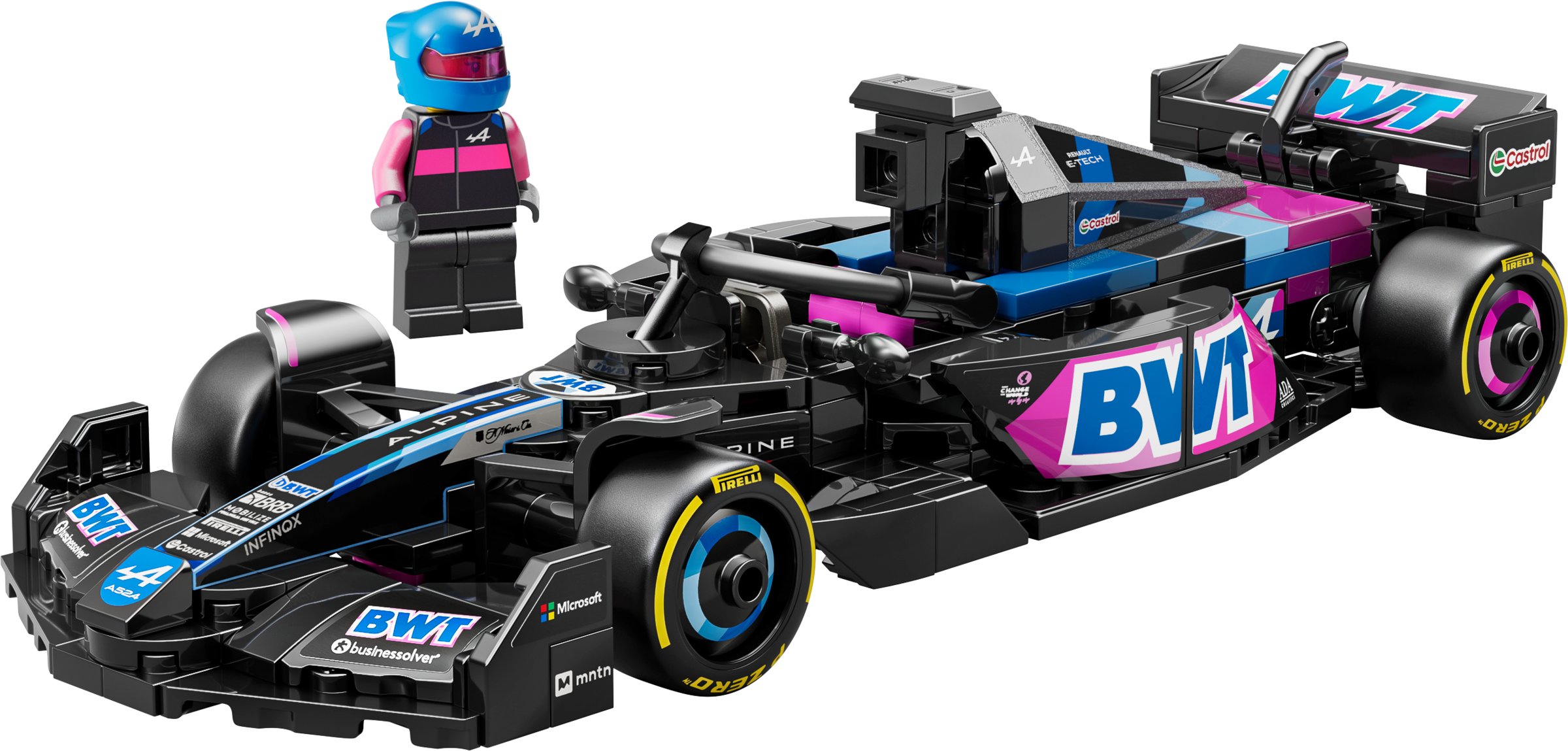 BWT Alpine F1® Team A524 Race Car