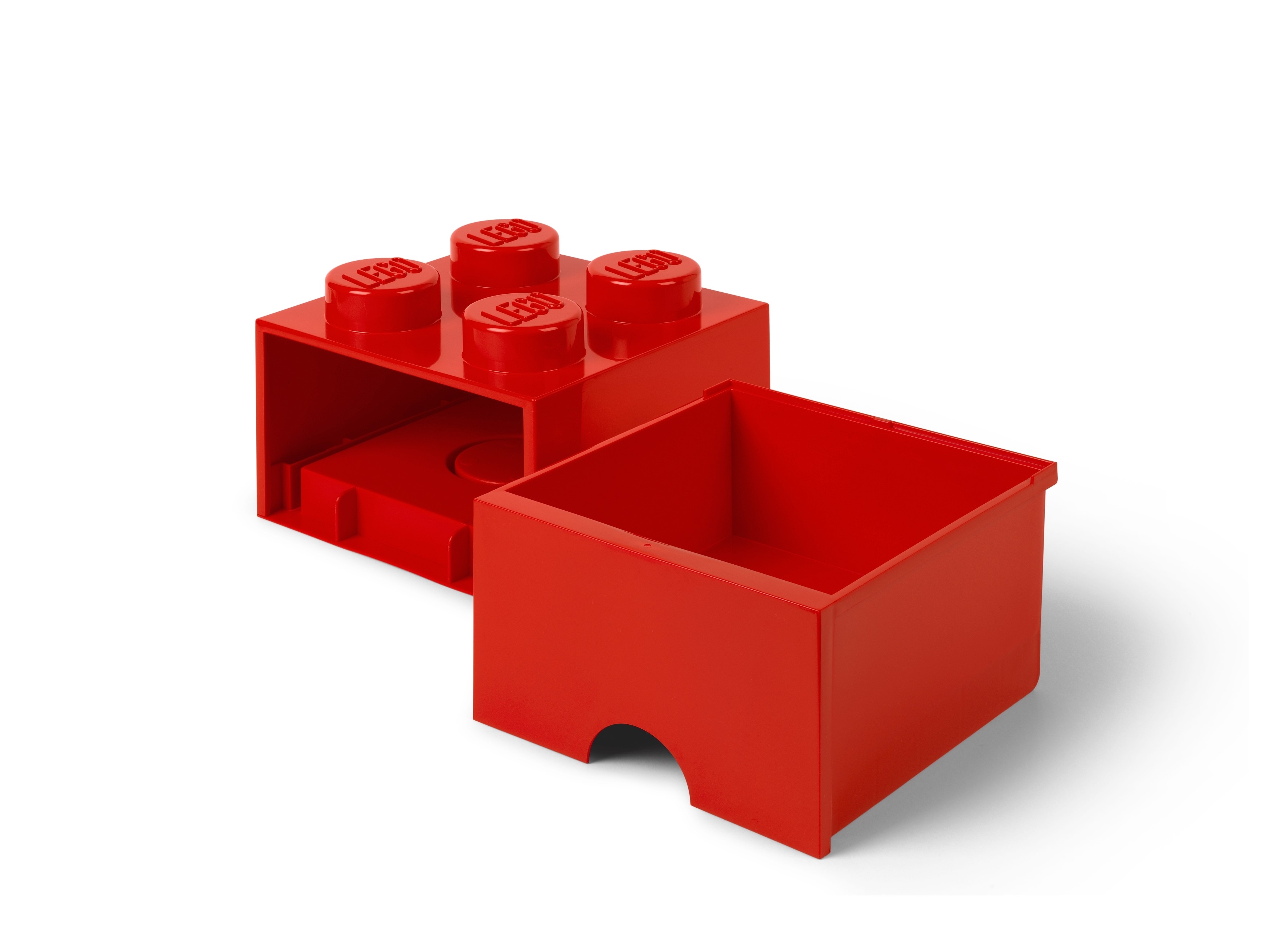 Storage Brick Drawer 4 Red