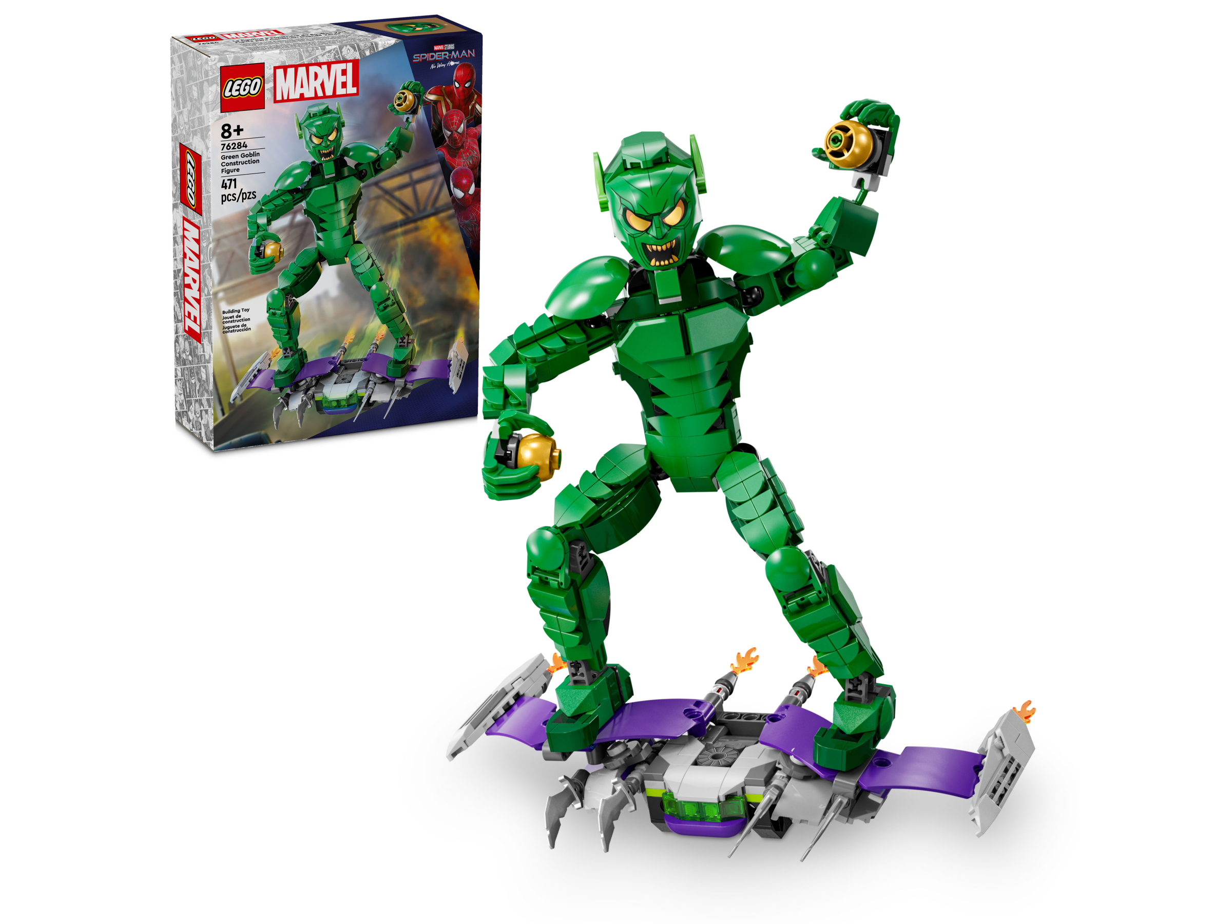 Green Goblin Construction Figure