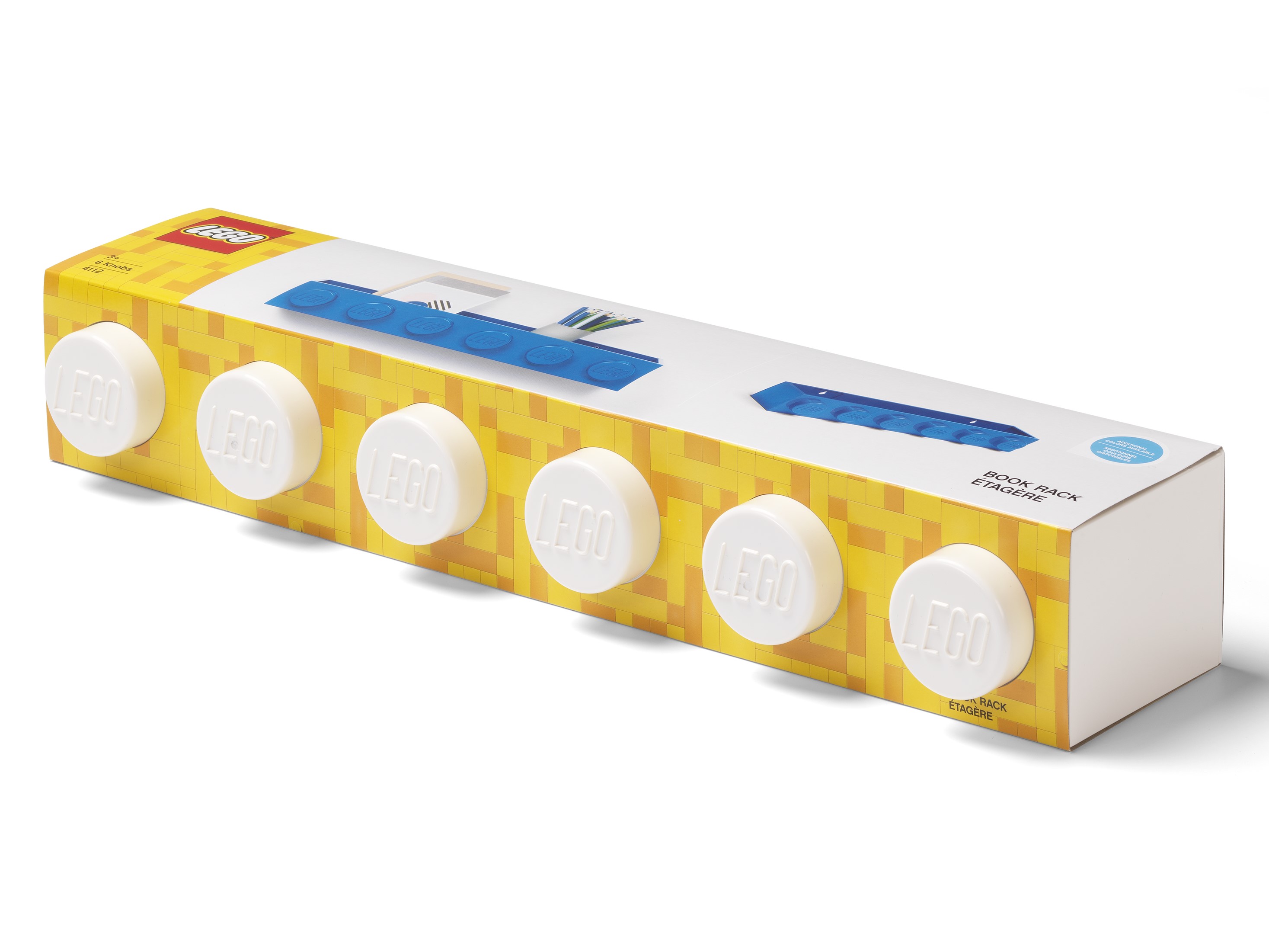 Brick Bookrack – White